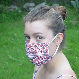 Face masks made from 100% cotton